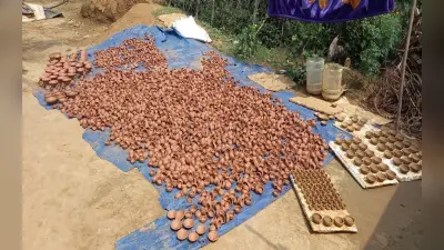 सरायकेला-खरसावां में दीवाली को लेकर बढ़ी चाक की रफ्तार, बाजार में उपलब्ध होंगे मिट्टी के दीये