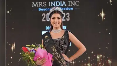 Mrs India World Sargam Koushal:सरगम कौशल के सिर सजा मिसेज इंडिया वर्ल्ड का ताज, जानें कौन है फर्स्ट रनरअप