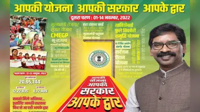 दुमका : बौड़िया पंचायत के शिविर में 1213 आवेदन मिले