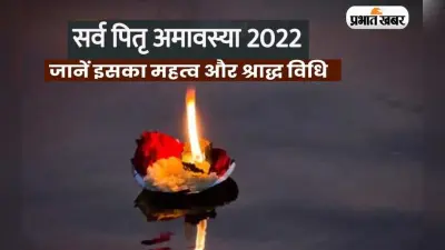 Sarva Pitru Amavasya 2022: कल है सर्व पितृ अमावस्या, बन रहा है ये शुभ योग