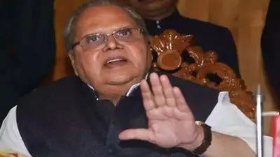 जम्मू-कश्मीर के पूर्व राज्यपाल सत्यपाल मलिक के घर पहुंची CBI, सात महीने में दूसरी बार होगी पूछताछ!