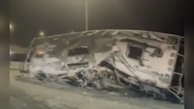 Saudi Arab Bus Accident: पुल से टकराने के बाद यात्रियों से भरी बस में लगी आग, 20 की मौत 29 घायल