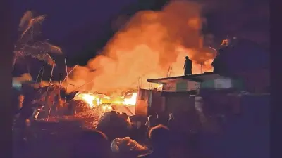 Bihar News: कटिहार में देर रात लगी भीषण आग, आधा दर्जन घर जलकर हुए राख, दो मवेशी झुलसे