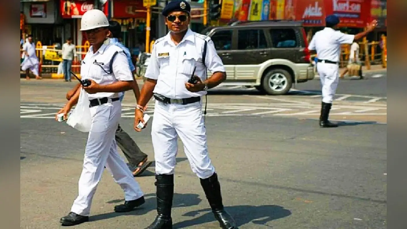 प्रधानमंत्री नरेंद्र मोदी कोलकाता में, सड़क से नदी तक कोलकाता पुलिस के 1500 जवान और अधिकारी तैनात
