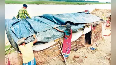 Bihar News: बागमती में आये उफान ने शुरु की तबाही, 500 परिवारों ने बांध पर ली शरण, खाने-पीने का मंडराया संकट