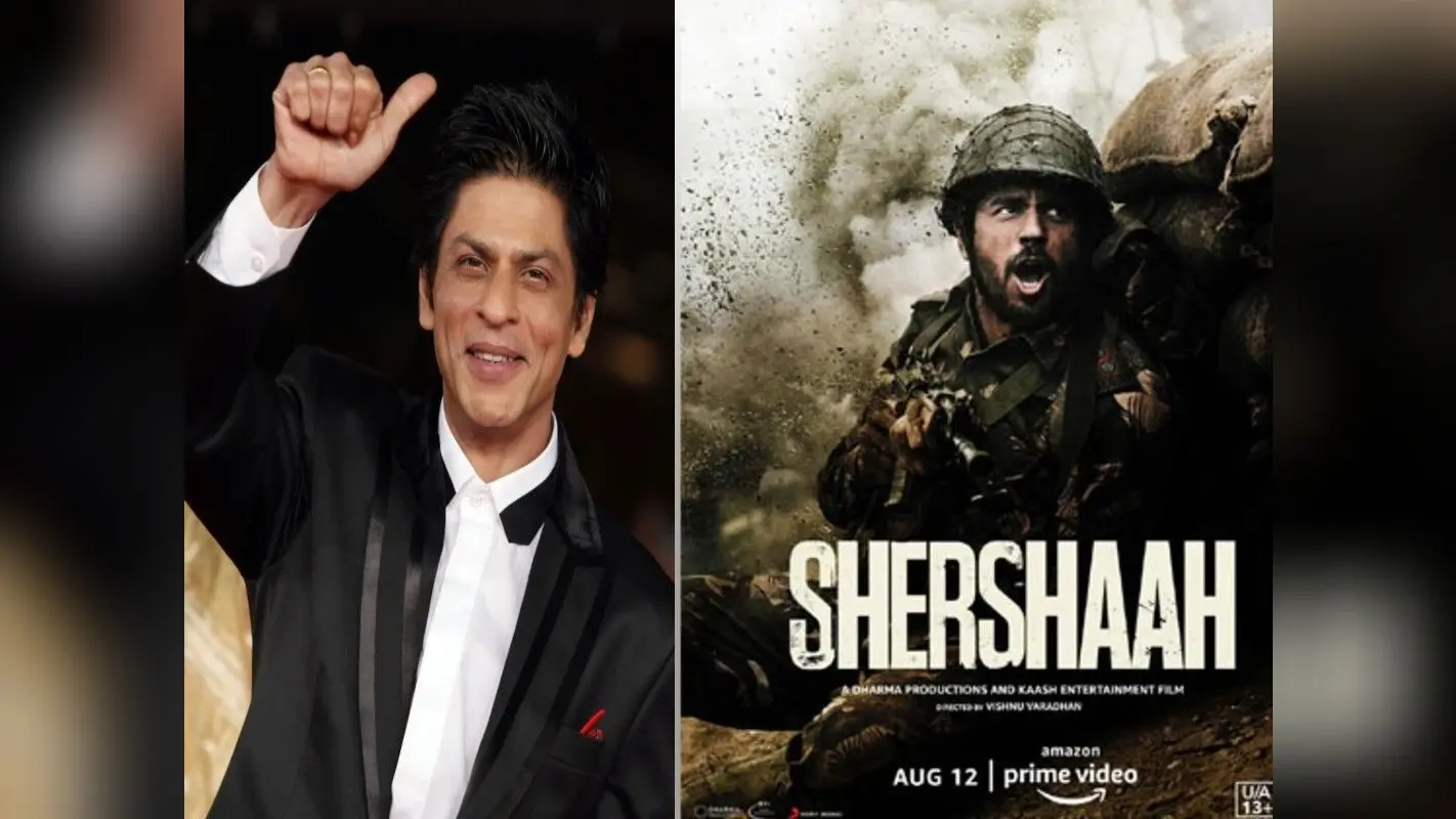 Shershaah देखकर Shahrukh Khan ने दिया ये रिएक्शन, Sidharth Malhotra के परफॉर्मेंस को कहा ‘सॉलिड’
