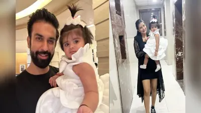तलाक की खबरों के बीच चारु असोपा-राजीव सेन ने बेटी जियाना का पहला जन्मदिन साथ में किया सेलिब्रेट, PHOTOS