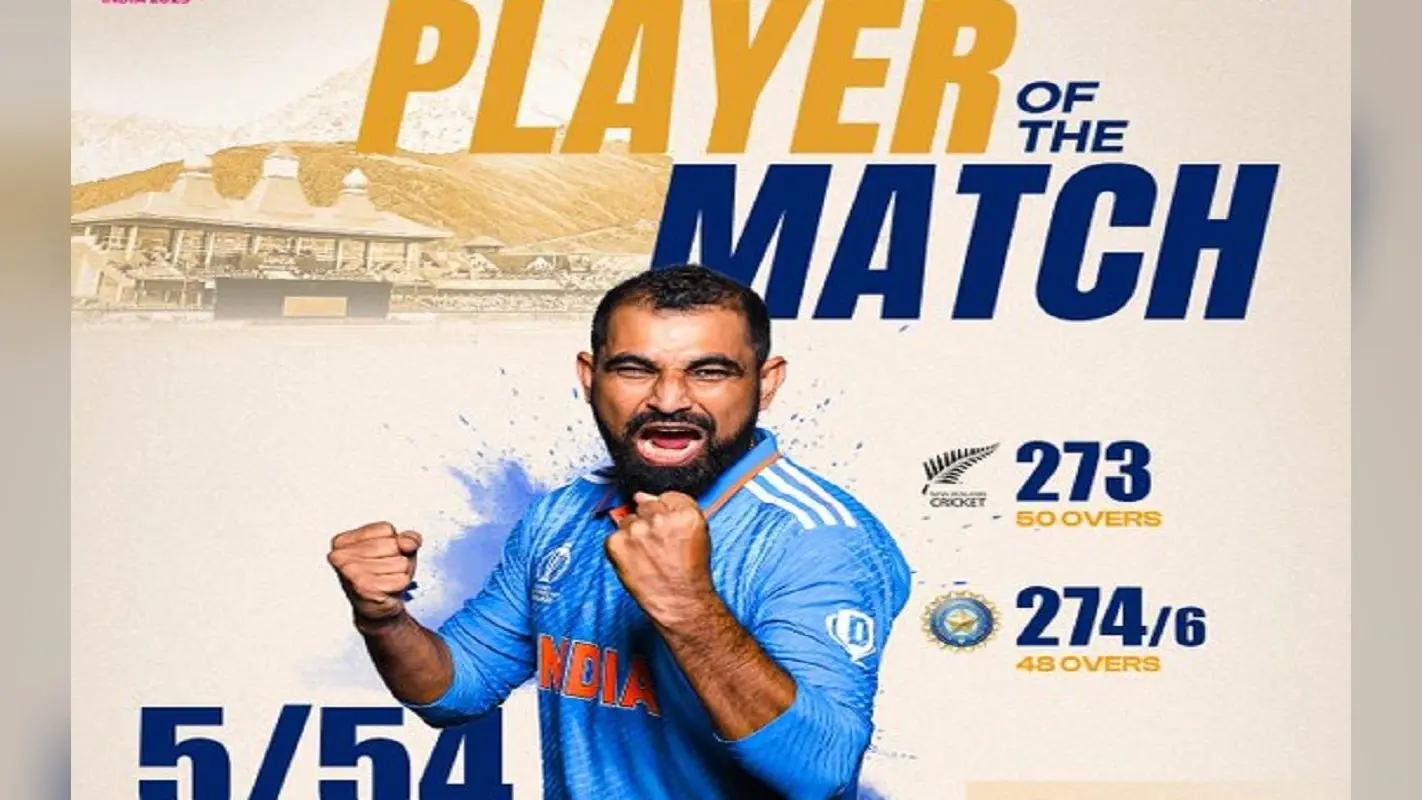 Ind vs NZ : पांच विकेट चटका कर प्लेयर ऑफ दि मैच बनने के बाद टीम से बाहर रहने पर मो शमी ने दिया ये बड़ा बयान