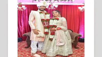 भारतीय ऑलराउंडर शिवम दुबे ने गर्लफ्रेंड अजुम खान से की शादी, मुस्लिम रिवाज से निभाई रस्में, तसवीरें वायरल