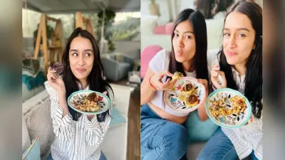 डायट छोड़ रगड़ा पैटीज एंजॉय करती दिखी Shraddha Kapoor, फैंस बोले- अकेले-अकेले मत खाओ…