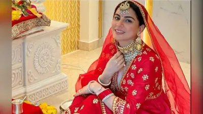 Shraddha Arya ने रिसेप्शन पार्टी में पहनी थी इतनी महंगी साड़ी, इस खास दोस्त ने की थी गिफ्ट, PHOTOS