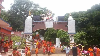 श्रावणी मेला 2022 : झारखंड के मिनी बाबाधाम गजेश्वरनाथ धाम में शिवलिंग पर होता रहता है अनवरत जलाभिषेक
