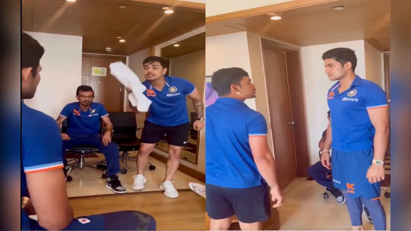 Watch: ये कैसा याराना.. शतकवीर Shubman Gill को ईशान किशन ने जड़ा थप्पड़! VIDEO देख जानें पूरा मामला
