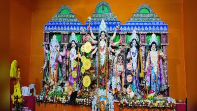 Durga Puja: माता की शरण में केंद्रीय मंत्री अर्जुन मुंडा, सुख-समृद्धि को लेकर मांगा आशीर्वाद