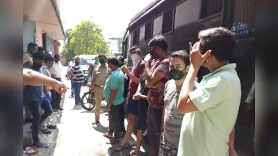लॉकडाउन में झुंड बनाकर खेल रहे थे जुआ, 10 कारोबारी की हुई गिरफ्तारी