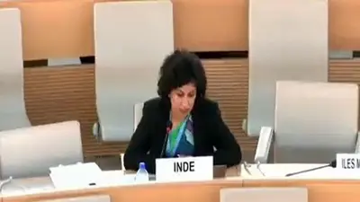 UNHRC में भारत ने पाक को लगाई फटकार, कहा- टेररिज्म फैलाने वाले से मानवाधिकार का सबक लेने की जरूरत नहीं