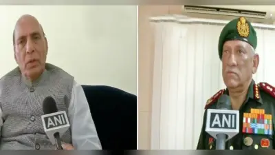 चीन को लेकर रक्षा मंत्री ने सीडीएस जनरल बिपिन रावत और तीनों सेना प्रमुखों के साथ की हाई लेवल मीटिंग