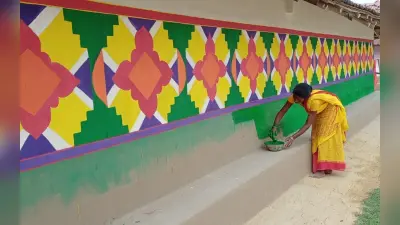 दिवाली के बाद झारखंड में मनेगा सोहराय व बांदना पर्व, आदिवासी बहुल गांव दे रहे स्वच्छता का संदेश, PICS