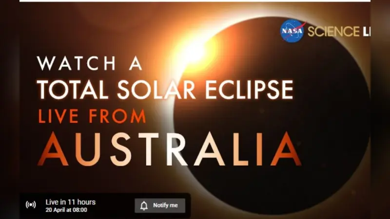 Solar Eclipse 2023 Live Stream: हाइब्रिड सूर्य ग्रहण का अदभुत नजारा यहां देखें LIVE
