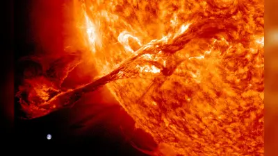 सूर्य से निकला भारी मात्रा में solar flare, उपग्रह संचार पर असर पड़ने की आशंका, जानें CESSI की रिपोर्ट
