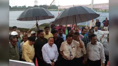 डीवीसी ने ग्रीन एनर्जी की ओर बढ़ाया कदम, झारखंड के पहले सोलर प्लांट का उद्घाटन, दो मेगावाट बिजली उत्पादन शुरू