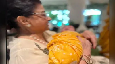 Sonam Kapoor Vayu: सोनम कपूर ने शेयर की बेटे की तसवीर, दादी की गोद में प्यार से सोता दिखा बेबी वायु