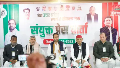 UP Election 2022: सपा सुप्रीमो अखिलेश यादव बोले- मुख्यमंत्री बाबाजी की गर्मी बढ़ गई है, जनता ठंडा कर देगी