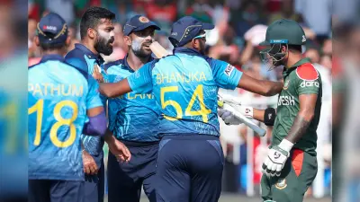 T20 World Cup 2021: बीच मैदान पर भिड़ गये बांग्लादेश-श्रीलंका के क्रिकेटर, आईसीसी ने लगाया जुर्माना