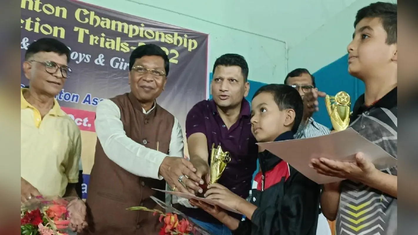 राज्य स्तरीय बैडमिंटन प्रतियोगिता : बालक सिंगल अंडर-11 में रांची के संविथ ने गोड्डा के प्रिंस को हराया