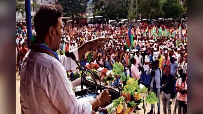 सामाजिक न्याय मार्च के जरिये सुदेश महतो ने छेड़ा जंग, बोले- हेमंत सरकार को जगाने का वक्त खत्म, अब होगा इंकलाब
