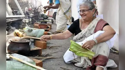 VIRAL : अरबों की मालकिन और ब्रिटिश पीएम की सास पद्मश्री सुधा मूर्ति ने सड़क पर क्यों बनाया खाना?