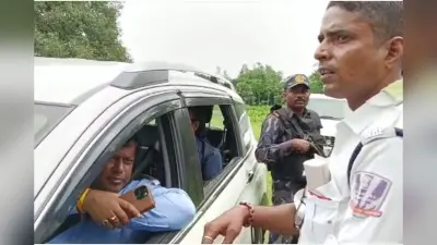 पंचायत चुनाव : ‘मुझे इन गुंडों से बचाइये’ पुलिसवालों ने सुकांत मजूमदार से लगाई गुहार