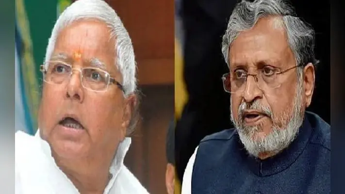 बिहार चुनाव 2020 : सुशील मोदी ने खोला राज, RJD के पोस्टर से क्यों नदारद है लालू-राबड़ी की तस्वीर