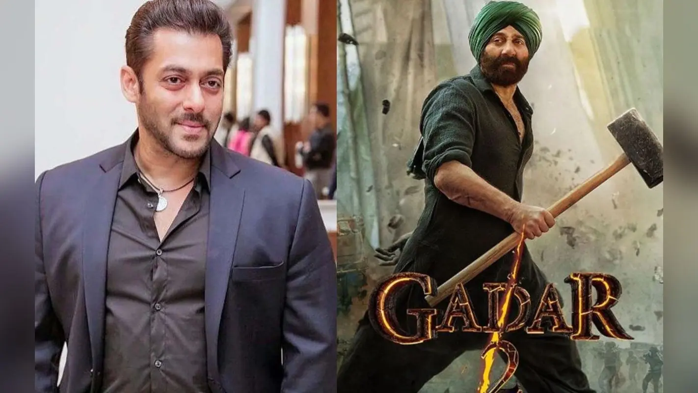Gadar 2 के जबरा फैन हुए सलमान खान, सनी देओल की तारीफ करते हुए कहा- ढाई किलो का हाथ…