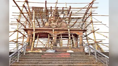 संकट में झारखंड के धरोहर : मलबे में बदल रहा 113 साल पुराना टैगोर हिल का ब्रह्म मंदिर