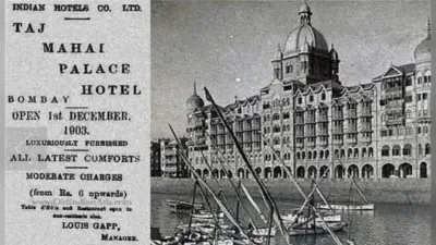 आनंद महिंद्रा ने किया ट्वीट, ‘जब 6 रुपये में एक रात के लिए बुक होता था मुंबई के ताज होटल का एक कमरा’