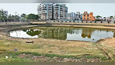 Jharkhand Weather Updates: उफ ये गर्मी- सूख रहे शहर के तालाब व बोरिंग, गला तर करना भी हुआ मुश्किल