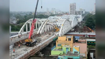 tallah bridge latest news: बनकर तैयार है कोलकाता का टाला ब्रिज, दुर्गा पूजा में शहर को होगा समर्पित