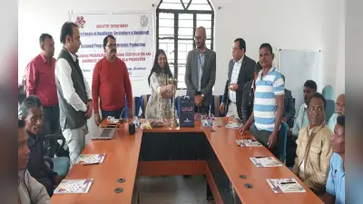Jharkhand News: तसर की जैविक खेती से आत्मनिर्भर होंगे खरसावां के किसान, मिली ट्रेनिंग