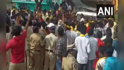 आंध्र प्रदेश: चित्तूर में टीडीपी कार्यकर्ताओं पर लाठीचार्ज, पार्टी की मंडल महिला अध्यक्ष घायल, हालत नाजुक