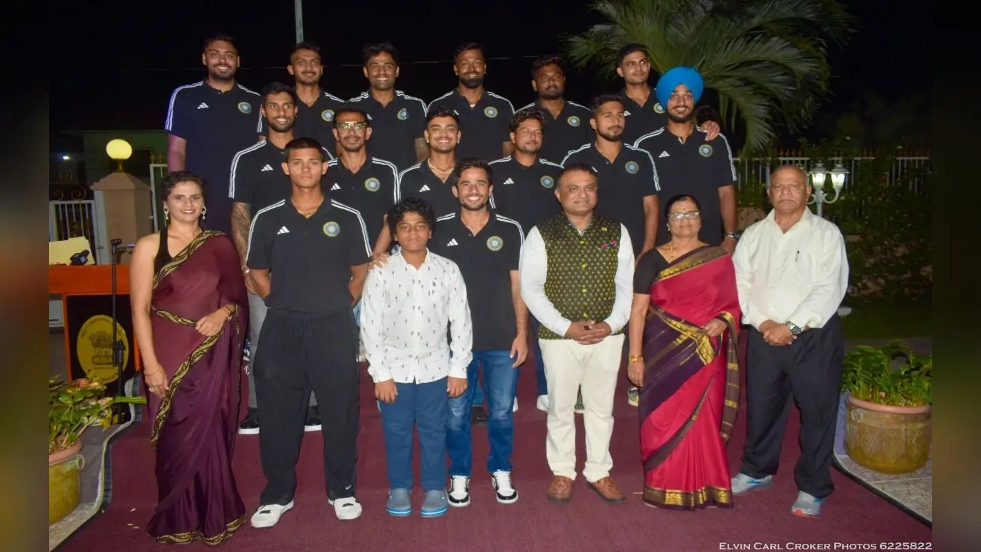 IND vs WI: दूसरे टी20 मैच से पहले गुयाना में हाई कमिश्नर से मिली टीम इंडिया, साथ में किया डिनर, देखें तस्वीरें