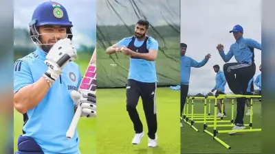 IND vs IRE: टी20 सीरीज से पहले कड़ी मेहनत करते दिखी टीम इंडिया, नेट पर जमकर बहाया पसीना, देखें वीडियो