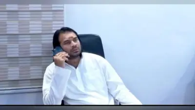 राजगीर जू सफारी का आनंद लेने पहुंचे तेज प्रताप यादव ने कहा लाल किला से झंडा फहराएंगे चाचा