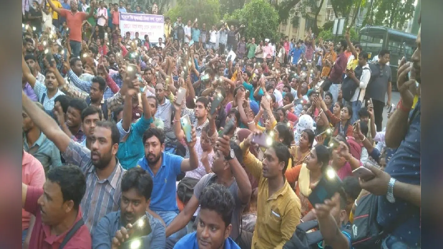 74 घंटे बाद भी TeT उम्मीदवारों का आमरण अनशन जारी, 2017 के टेट उम्मीदवारों ने भी शुरू किया प्रदर्शन