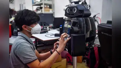 COVID19 से लड़ने में मदद कर रहे Ninja Robot