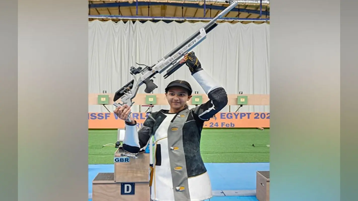 ISSF World Cup: महिलाओं की एयर राइफल में तिलोत्तमा सेन ने जीता कांस्य पदक, रुद्राक्ष पाटिल ने जीता गोल्ड