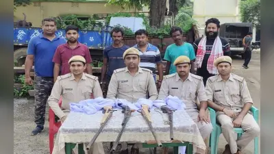 झारखंड : पलामू टाइगर रिजर्व से 10 लाख रुपये की कीमती लकड़ी बरामद, हथियार सहित चार तस्कर गिरफ्तार