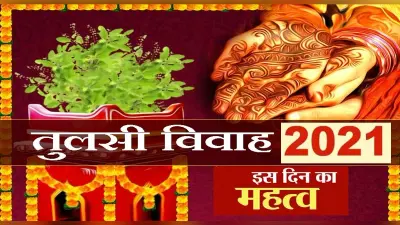 Tulsi Vivah 2021 LIVE Updates: तुलसी विवाह पर नोट कर लें पूजा सामग्री लिस्ट,जानें सबसे उत्तम मुहूर्त और विधि