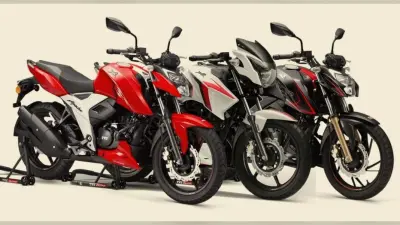 TVS बाइक्स की हुई दमदार बिक्री, एक महीने में बिक गए 2.93 लाख वाहन