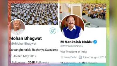 Twitter ने बताया, क्याें हटाया Venkaiah Naidu और Mohan Bhagwat के अकाउंट से Blue Tick